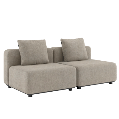  SACKit Cobana Lounge Sofa 2 Seater Kirra Sand garden sofa