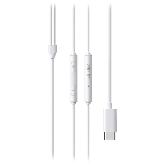 Słuchawki douszne EDIFIER P180 USB-C (białe) - 6