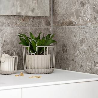  Basket Zone Denmark Inu Taupe 20x20 cm - 2