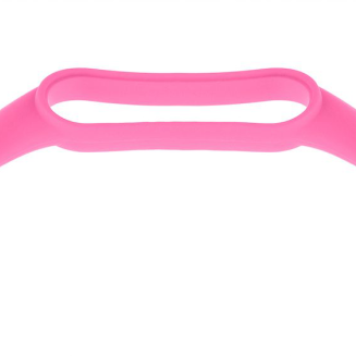 Pasek silikonowy do Xiaomi 5/6 - różowy - 5