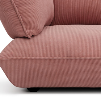 Sofa Fatboy Sumo Loveseat Cord Soft Pink - 7