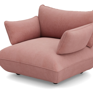 Sofa Fatboy Sumo Loveseat Cord Soft Pink - 2