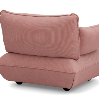 Sofa Fatboy Sumo Loveseat Cord Soft Pink - 3