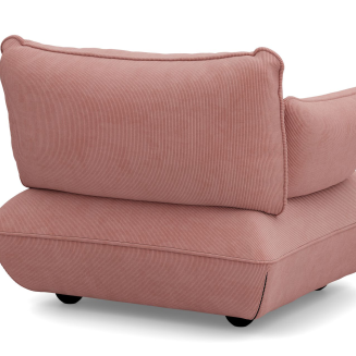 Sofa Fatboy Sumo Loveseat Cord Soft Pink - 3