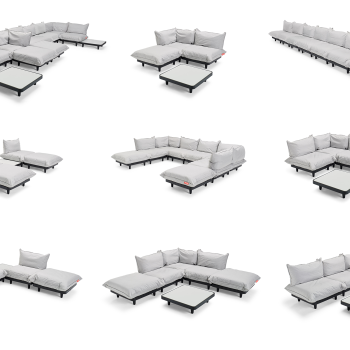 Leżak Fatboy Paletti Daybed Rock Grey - 13