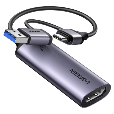 Karta przechwytywania UGREEN CM629 HDMI-USB 2K@30Hz