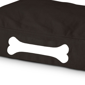  Fatboy Doggielounge Canvas S Black Licorice bed - 2