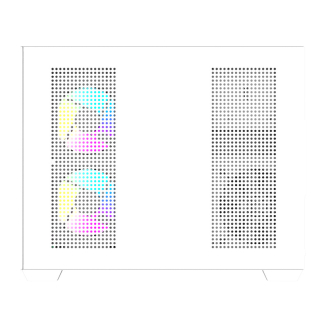 Obudowa komputerowa DarkFlash B275 PRO (biała) + 6 wentylatorów - 4