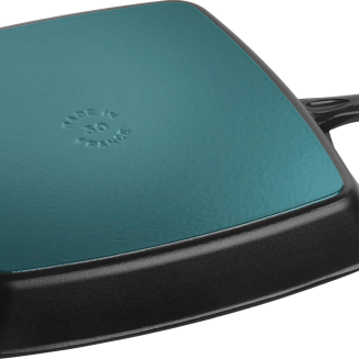 Żeliwna patelnia grillowa Staub 30 cm black - 3