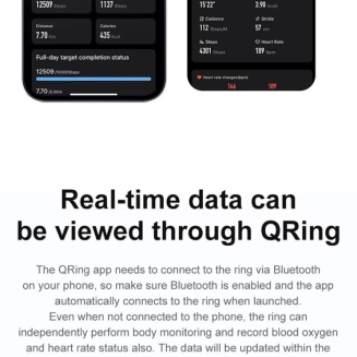 Smart Ring RUBICON R6 Deep Grey SIZE-12(US) SMARUB328 - 5