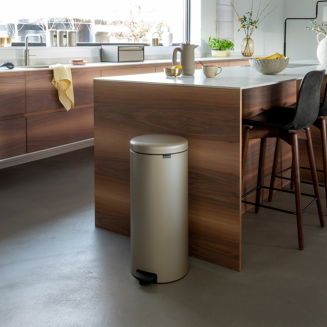 Kosz łazienkowy Brabantia Mineral NewIcon 30l champagne - 7
