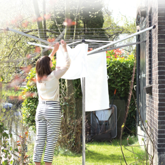  Brabantia Topspinner rotating garden dryer 50 m metallic gray - 4