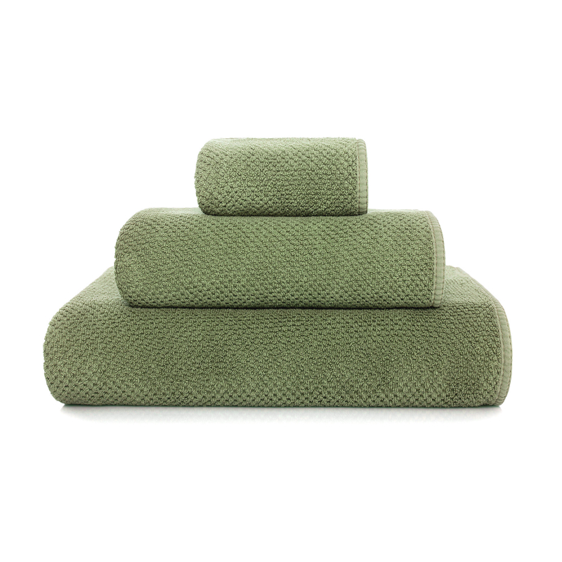  Graccioza Bee Waffle Jade towel