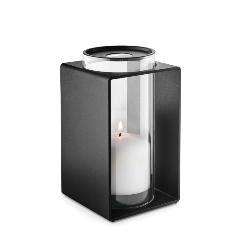 Lampion Eva Solo Glow Lantern Black 18 cm