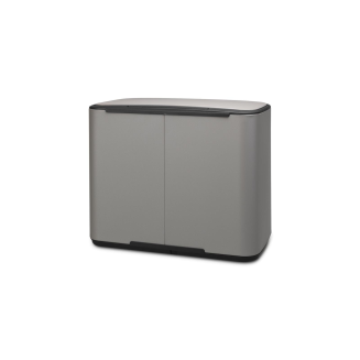 Kosz na śmieci Brabantia Bo 11+11+11l Mineral Concrete - 3