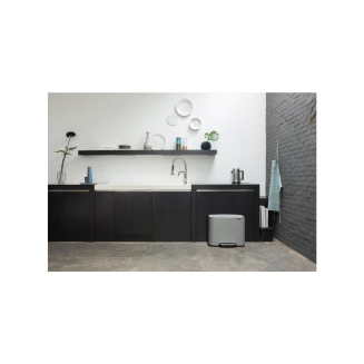 Kosz na śmieci Brabantia Bo 11+11+11l Mineral Concrete - 10
