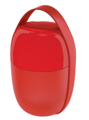 Alessi Food à Porter lunch box, red