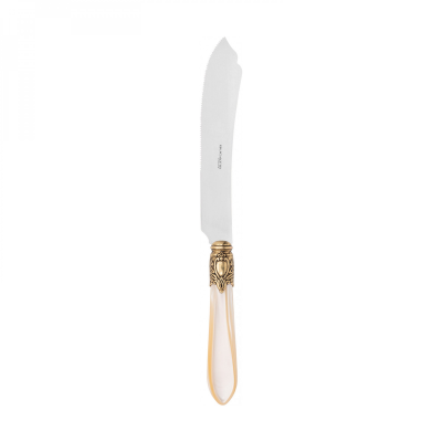 Nóż do ciasta Casa Bugatti Oxford Ivory/Gold