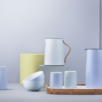 Talerze deserowe Stelton Emma grey - 2 sztuki - 2