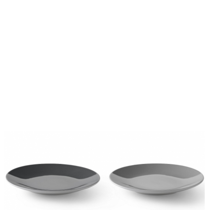 Talerze deserowe Stelton Emma grey - 2 sztuki | SZYBKA WYSYŁKA 24H