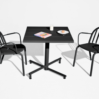 Stolik ogrodowy Fatboy Fred's Square Bistro Table Anthracite - 9