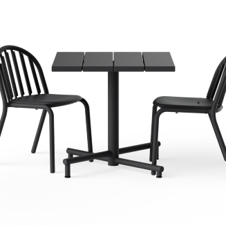 Stolik ogrodowy Fatboy Fred's Square Bistro Table Anthracite - 8