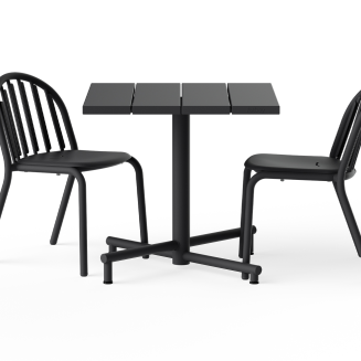  Fatboy Fred's Square Bistro Table Anthracite - 8