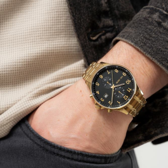 Zegarek Męski PAUL LORENS PL20002B-1D1 + BOX - 5