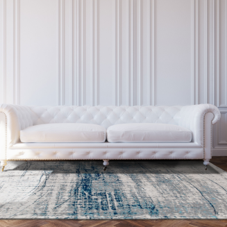 Dywan Louis de Poortere Mad Men Griff bronx azurite - 9