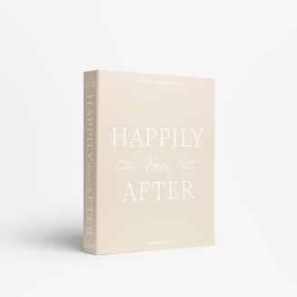 Ślubny album na zdjęcia - Happily Ever After L beżowy | PRINTWORKS - 2