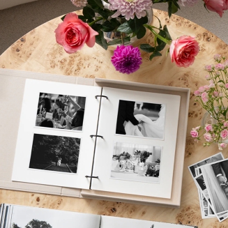 Ślubny album na zdjęcia - Happily Ever After L beżowy | PRINTWORKS - 5