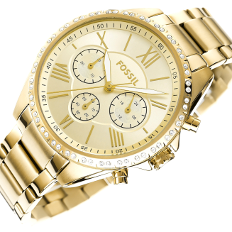 Zegarek Damski FOSSIL Modern Courier Chronograph BQ3378 + BOX - 2