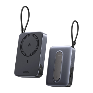 Powerbank UGREEN PB568 10000mAh 30W magnetyczny (szary) - 3