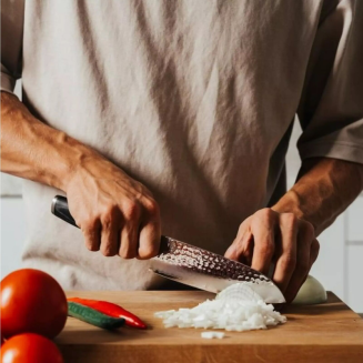 Nóż Santoku Yaxell Taishi 16.5 cm - 11