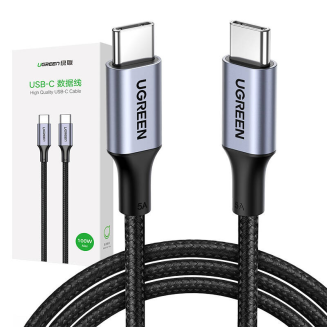 Kabel USB-C do USB-C UGREEN US316, 100W, 3m (czarny) - 4