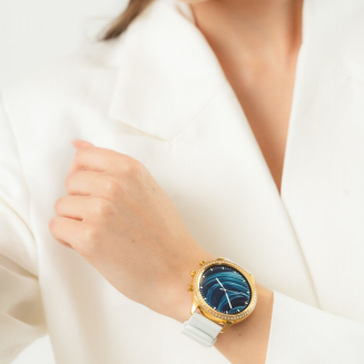 Smartwatch Gravity Złoty Pasek i Bransoleta GT5-2 - 2