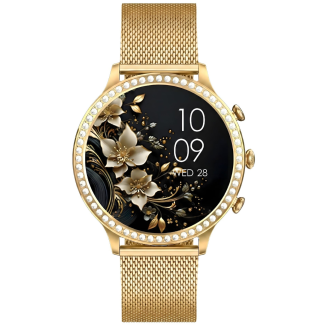 Smartwatch Gravity Złoty Pasek i Bransoleta GT5-2 - 8