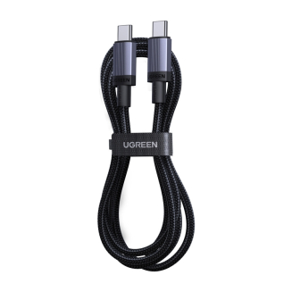 Kabel UGREEN L528 USB-C-USB-C 1m 100W (szary) - 3