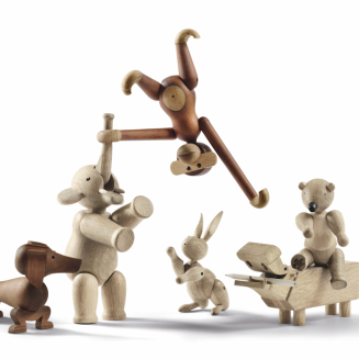 Figurka drewniana Kay Bojesen Elephant 16 cm - 6