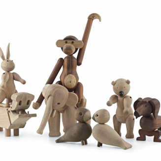 Figurka drewniana Kay Bojesen Elephant 16 cm - 7