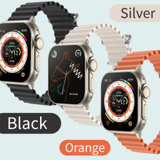 Smartwatch Męski RUBICON RNCF17 Tytan/Orange SMARUB269 - 11