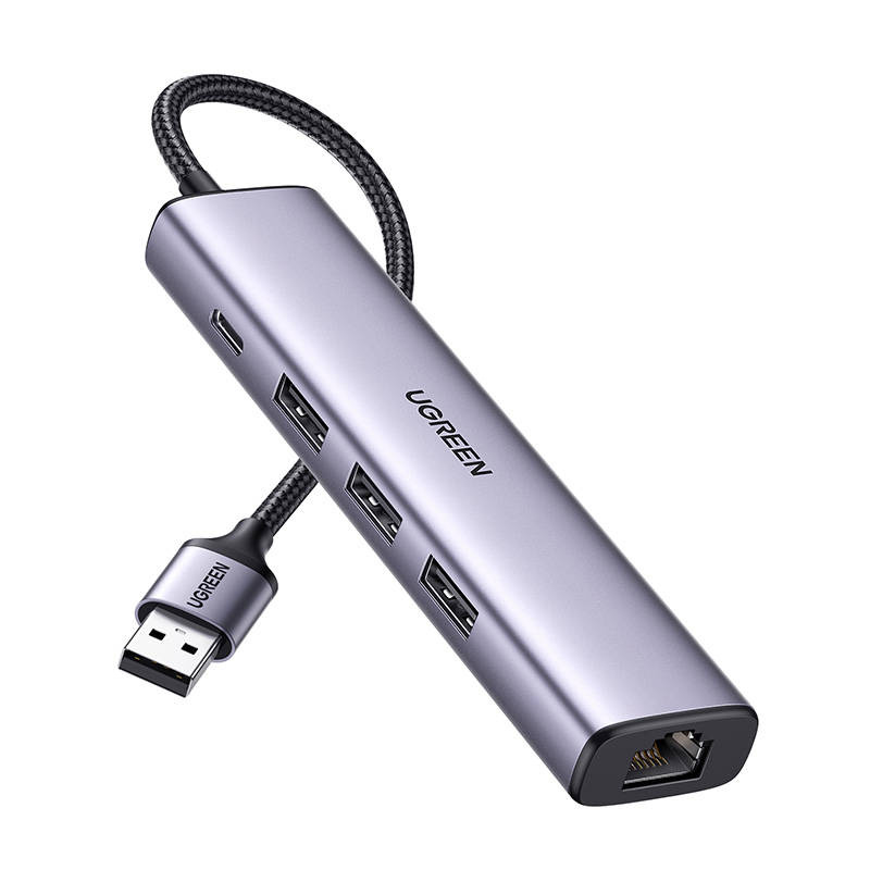  UGREEN CM475 5-port hub (gray)