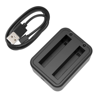 Ładowarka dwukanałowa PULUZ PU818 USB do Insta360 X3 - 3