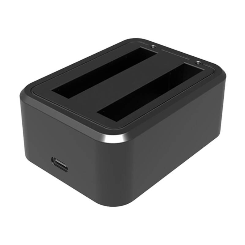 Ładowarka dwukanałowa PULUZ PU818 USB do Insta360 X3