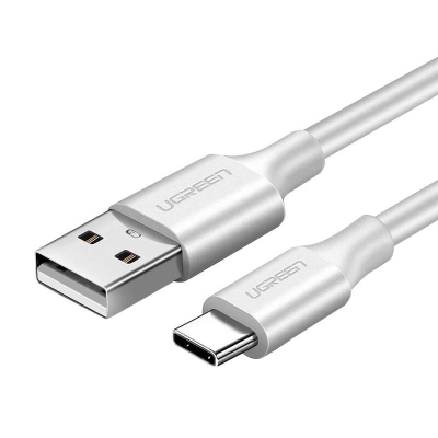 Kabel UGREEN US287 USB-A-USB-C 1m (biały)