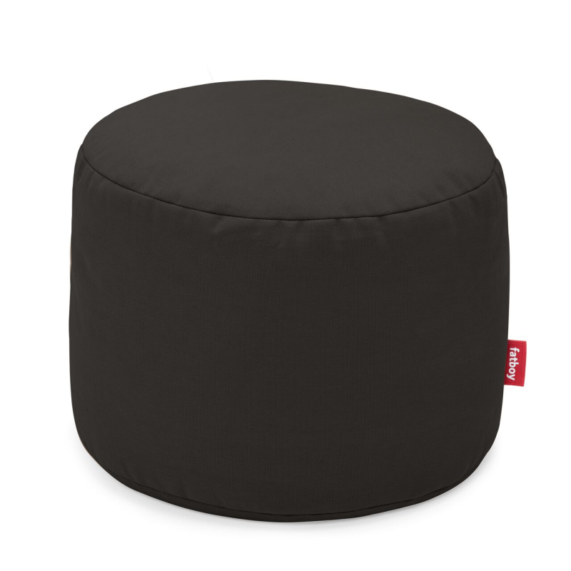 Pufa Fatboy Point Canvas Black Licorice ⌀50x35 cm