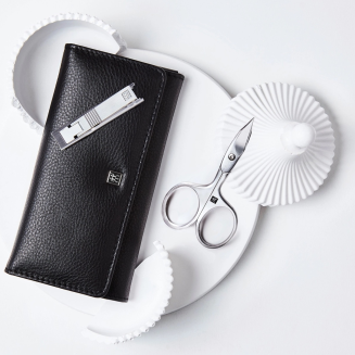 Zestaw do manicure Zwilling Twinox czarne skórzane etui 5 elementów - 9