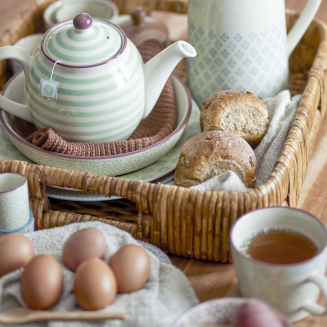 Komplet 3 talerzy Bloomingville Patrizia 25 cm - 3