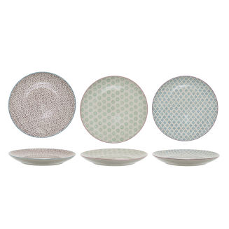  Set of 3 Bloomingville Patrizia plates 25 cm - 4