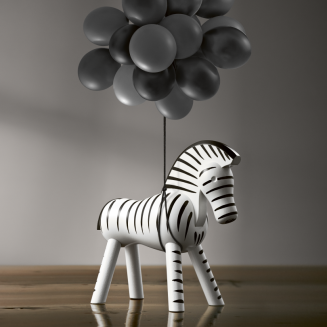 Figurka drewniana Kay Bojesen Zebra 14 cm - 5